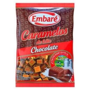BALA EMBARE CARAMELOS CHOCOLATE 660GR C/100