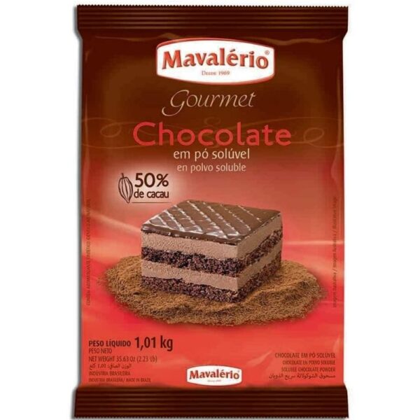 CHOCOLATE EM PÓ MAVALERIO 50GR 1KG