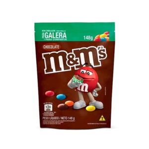 M&MS POUCH CHOCOLATE AO LEITE 148GR
