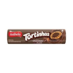 TORTINHAS ISABELA CHOCOLATE C/AVELA 140GR