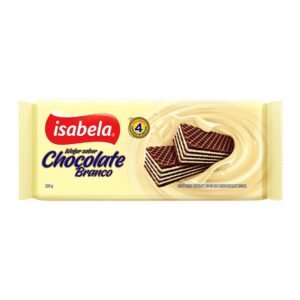 WAFER ISABELA CHOCOLATE BRANCO 100GR