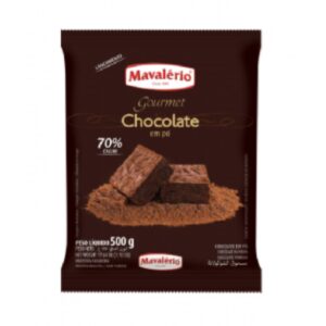 CHOCOLATE EM PÓ 70% CACAU MAVALERIO 500GR