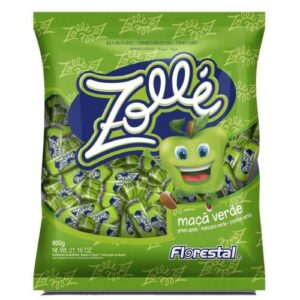 BALA ZOLLE MAÇA VERDE 500GR