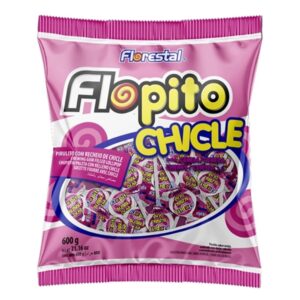 PIRULITO FLOPITO CHICLE CEREJA 500GR