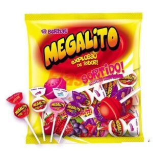 PIRULITO MEGALITO MORANGO 700GR