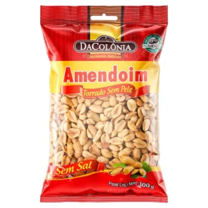 AMENDOIM TORRADO E SALGADO COLONIA 300GR
