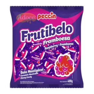 BALA FRUTIBELO FRAMBOESA PECCIM 400GR