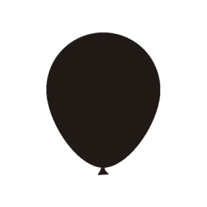 BALÃO PRETO 9 FESTBALL C/50