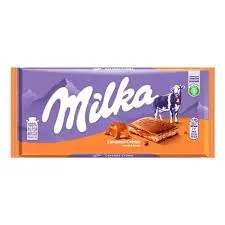BARRA MILKA CARAMEL 100G