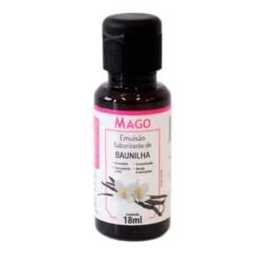 EMULSAO SABORIZANTE DE BAUNILHA MAGO 18ML