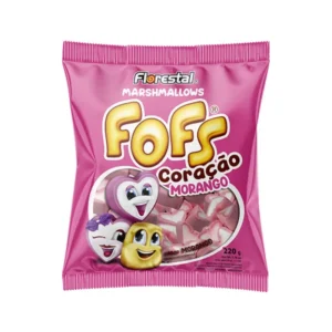 FOFS TUBO RECHEADO MORANGO 220GR