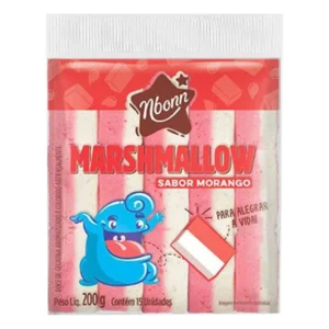 MARSHMALLOW MORANGO NBONN 200GR