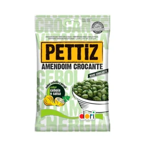 AMENDOIM CROCANTE PETTIZ CEBOLA E SALSA 120G