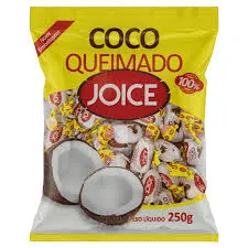 BALA DE COCO QUEIMADO JOICE 250GR