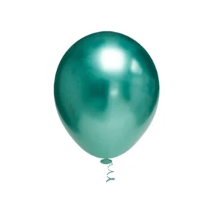 BALÃO CROMADO FESTBALL 5 VERDE C/25