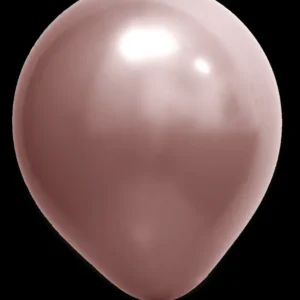BALÃO CROMADO ROSE GOLD 5 FESTBALL C/25