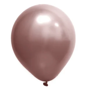 BALÃO CROMADO ROSE GOLD 9 FESTBALL C/25