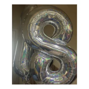 BALÃO PRATA Nº 4 NEOTRENTINA 40CM