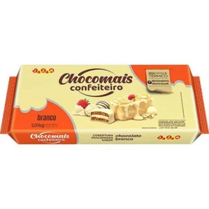 BARRA JAZAN CHOCOMAIS BRANCO 1,01KG