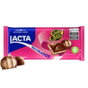 BARRA LACTA RECEHADA SONHO DE VALSA 98GR