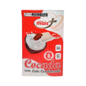 COCADA COM LEITE COND. MAIS C/20