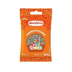 CONFEITO ESTRELINHA MIL CORES 150GR