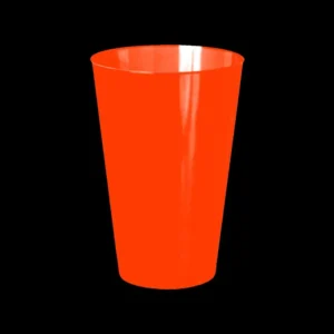 COPO NEON LARANJA 300ML C/25