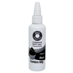 CORANTE SOFT GEL MAGO PRETO 60GR
