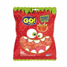 GELATINAS GO GELLY  MORANGO 70GR