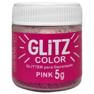 GLITER P/DECORAÇÃO FAB ROSA 5G