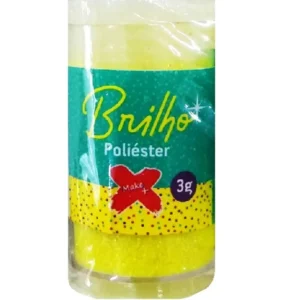 GLITTER AMARELO NEON FLEX 3GR