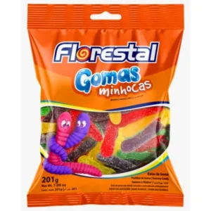 GOMA MINHOCAS 200GR FLORESTAL