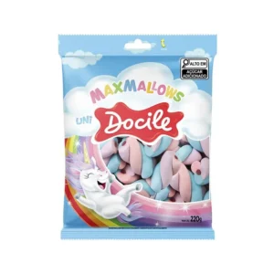 MAXMALLOWS DOCILE RECH. BAUN/MORANGO 220G