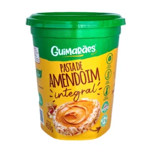 PASTA DE AMENDOIM INTEGRAL GUIMARÃES 450GR
