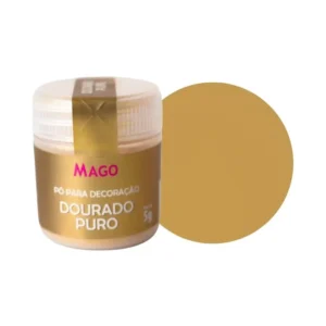 PÓ PARA DECORAÇÃO DOURADO PURO 5G