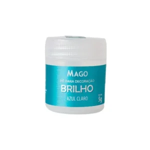 PÓ PARA DECORAÇÃO MAGO AZUL CLARO 5G