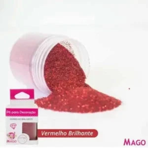 PÓ PARA DECORAÇÃO MAGO VERMELHO 5G