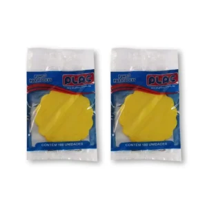 RENDADO AMARELO 7 7CM C/100