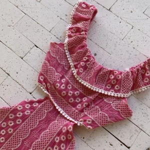 RENDADO PINK 7 7CM C/100