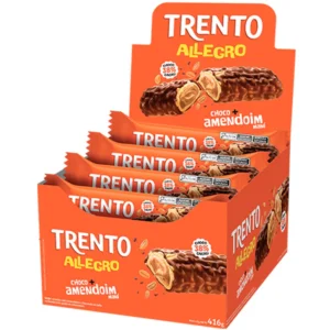 TRENTO ALLEGRO AO LEITE COM AMENDOIM C/16