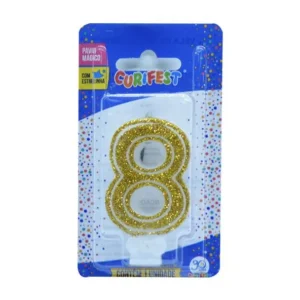 VELA SUPER N DOURADA 8