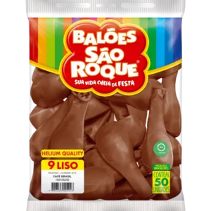 BALÃO SÃO ROQUE CAFÉ BRASIL 9 C/50