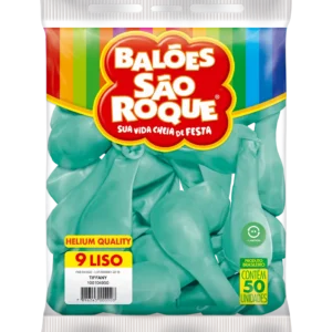 BALÃO SÃO ROQUE TIFFANY 9 C/50