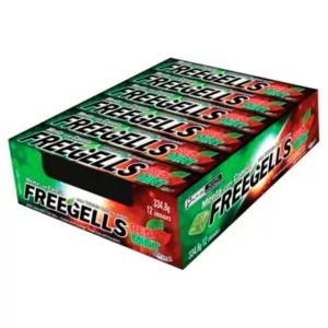 FREEGELLS MENTA E CANELA RED MINT C/12