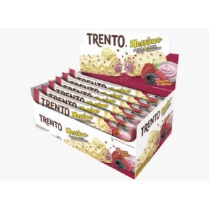 TRENTO MASSIMO IOGURTE + FRUTAS VERMELHAS 480G C/16