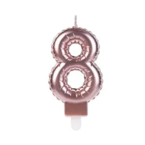 VELA BALÃO ROSE 8