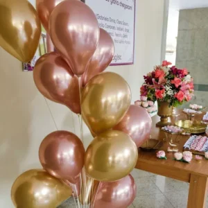 VELA BALÃO ROSE 9