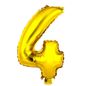BALÃO DOURADO Nº 4 NEOTRENTINA 40CM