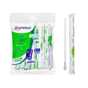 CANUDO MEXEDOR BIODEGRADAVEL C/100