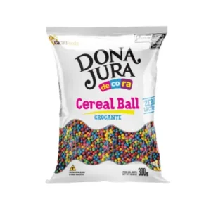 CEREAL BALL CROCANTE COLORIDA DONA JURA 300GR